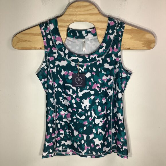 The Bubble Womens Lexi Tank Top Green Size Medium‎ NWT - Picture 2 of 9